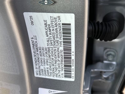 2025 Honda Accord Hybrid Touring