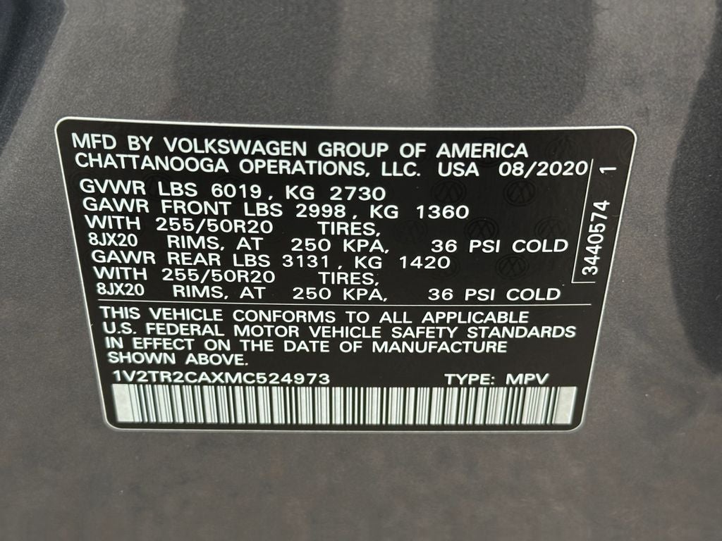 2021 Volkswagen Atlas SEL Premium