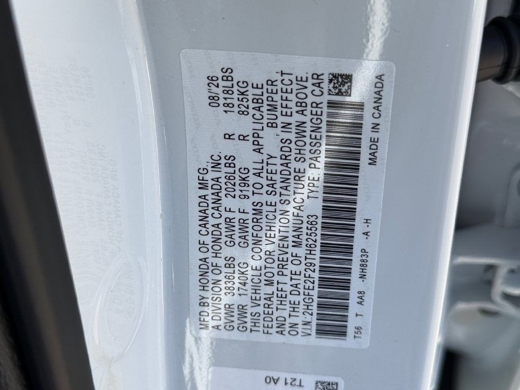 2026 Honda Civic LX