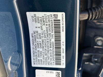 2026 Honda Civic Sport