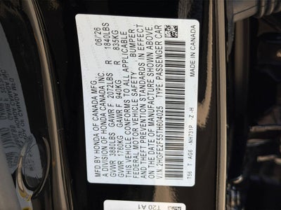 2026 Honda Civic Sport
