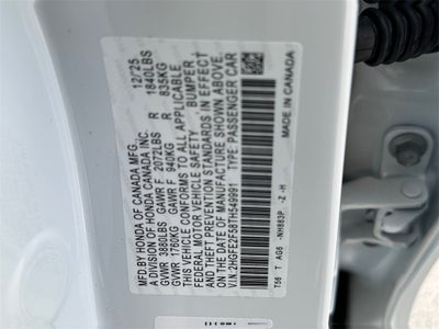 2026 Honda Civic Sport