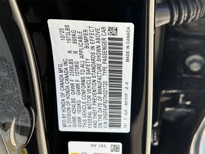 2026 Honda Civic Hybrid Sport Touring