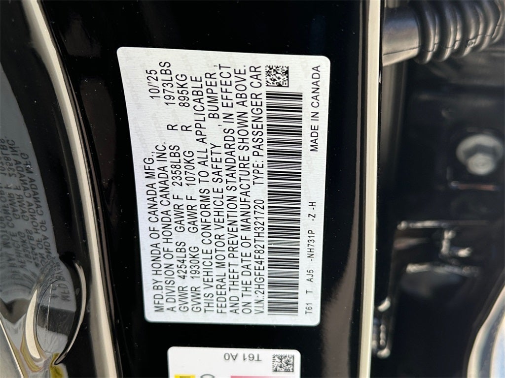 2026 Honda Civic Hybrid Sport Touring