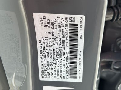 2026 Honda Civic Hybrid 2WD Sport Hybrid