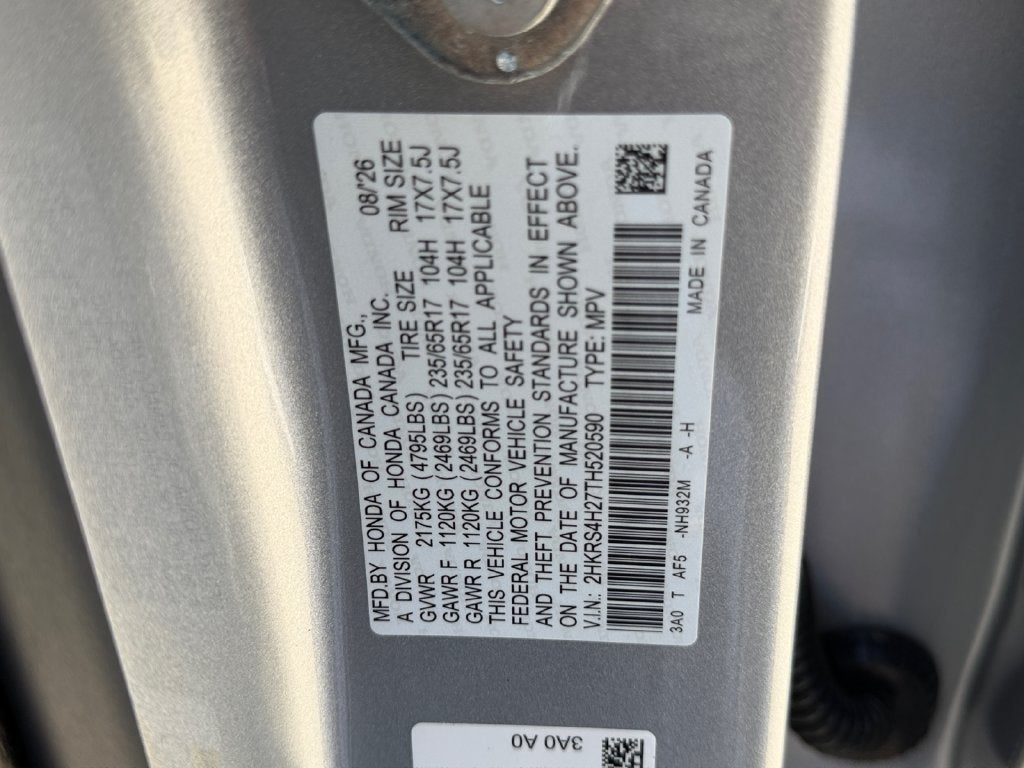 2026 Honda CR-V LX