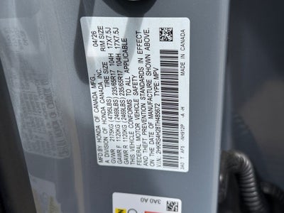 2026 Honda CR-V LX
