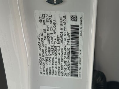2026 Honda CR-V EX
