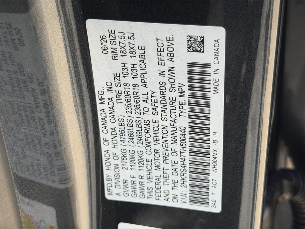 2026 Honda CR-V EX