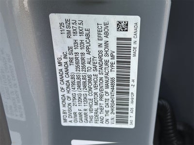 2026 Honda CR-V EX-L