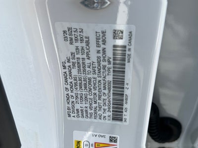 2026 Honda CR-V EX-L