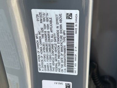 2026 Honda CR-V EX-L