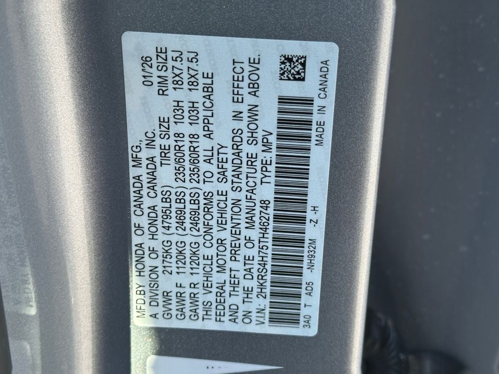 2026 Honda CR-V EX-L