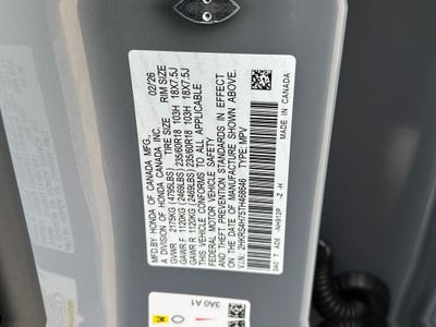 2026 Honda CR-V EX-L