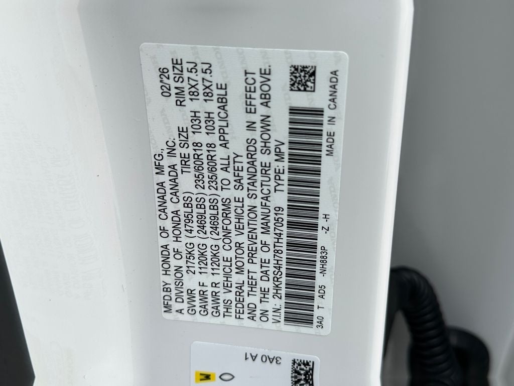 2026 Honda CR-V EX-L