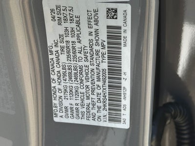 2026 Honda CR-V EX-L