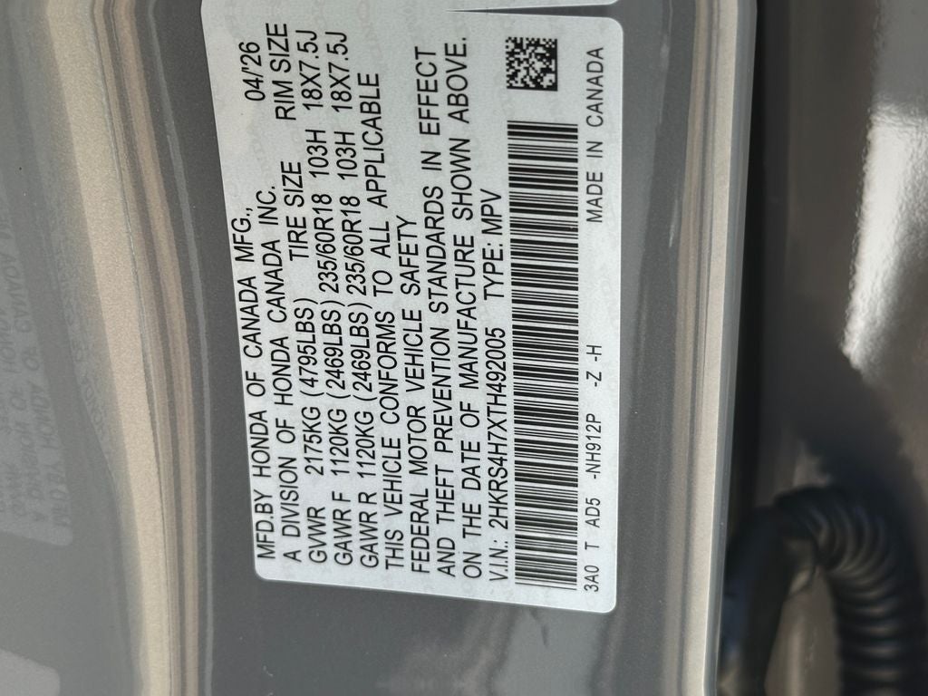 2026 Honda CR-V EX-L