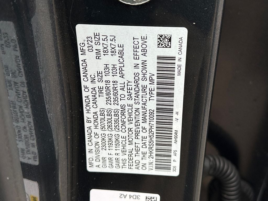 2023 Honda CR-V Hybrid Sport