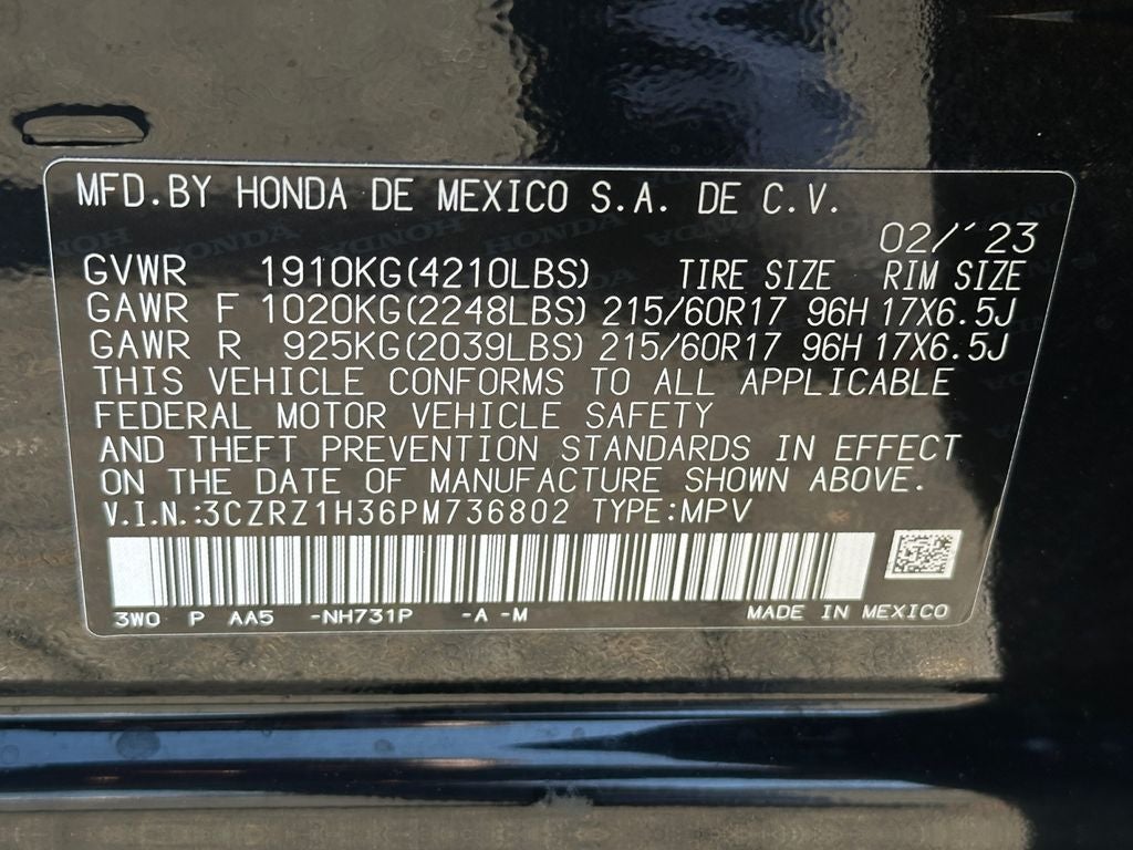 2023 Honda HR-V LX