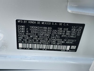 2026 Honda HR-V Sport