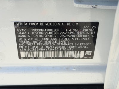 2027 Honda HR-V Sport