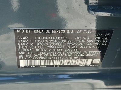 2026 Honda HR-V Sport