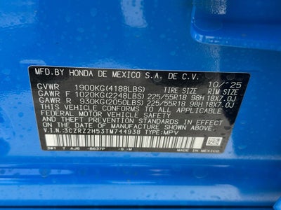 2026 Honda HR-V Sport