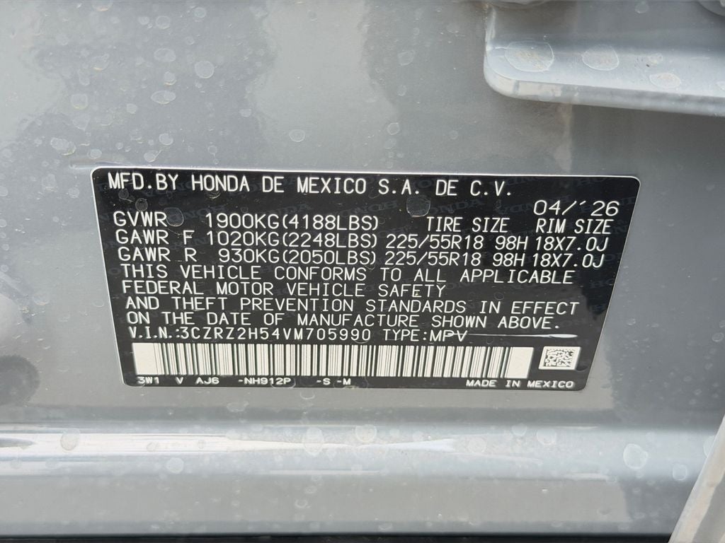 2027 Honda HR-V Sport