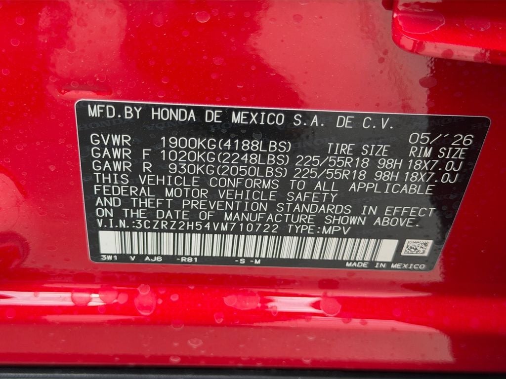 2027 Honda HR-V Sport