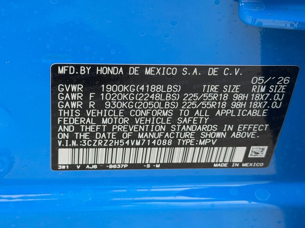 2027 Honda HR-V Sport