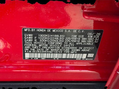 2027 Honda HR-V Sport