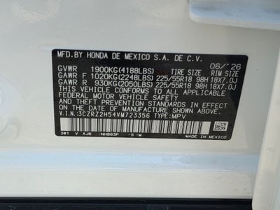 2027 Honda HR-V Sport