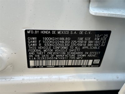 2026 Honda HR-V Sport