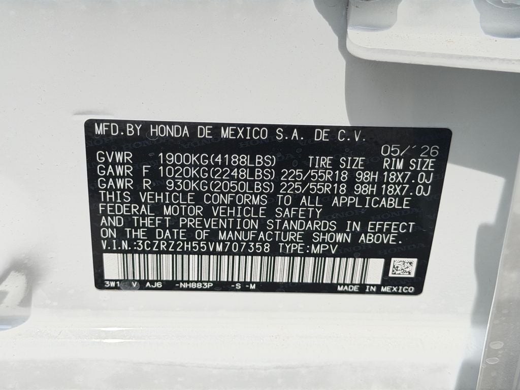 2027 Honda HR-V Sport