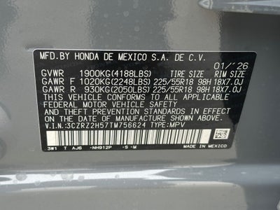 2026 Honda HR-V Sport