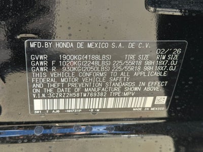 2026 Honda HR-V Sport