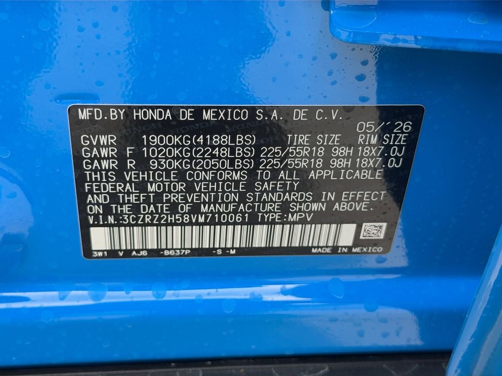 2027 Honda HR-V Sport