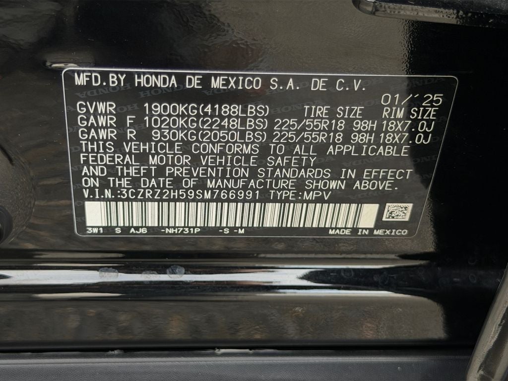 2025 Honda HR-V Sport