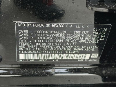 2026 Honda HR-V EX-L