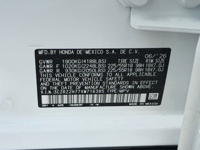 2027 Honda HR-V EX-L