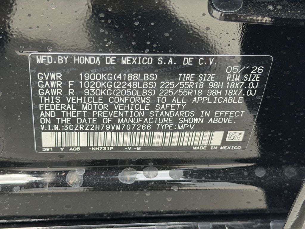 2027 Honda HR-V EX-L