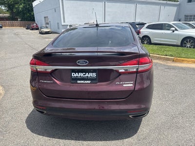 2017 Ford Fusion Platinum