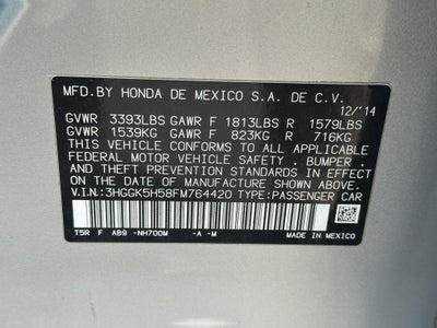 2015 Honda Fit LX