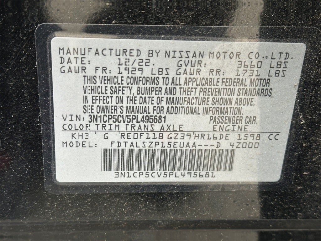 2023 Nissan Kicks SV - Low Miles!