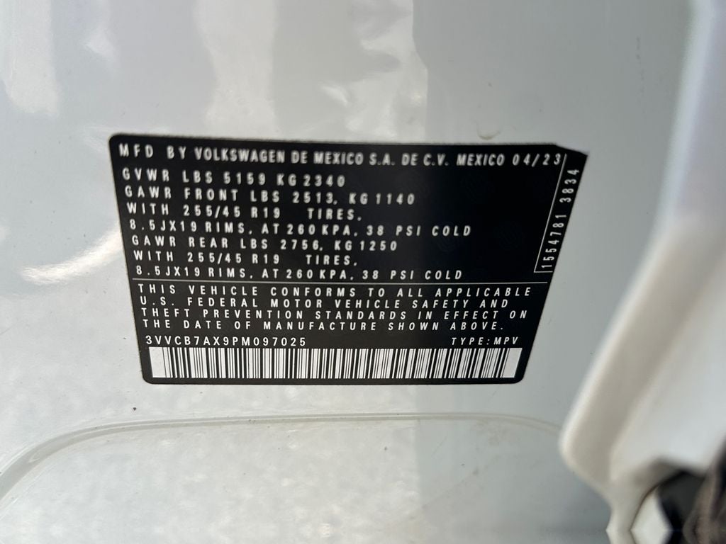 2023 Volkswagen Tiguan 2.0T SE R-Line Black