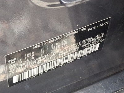 2022 Subaru Legacy Premium