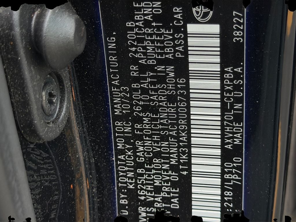 2024 Toyota Camry Hybrid XSE