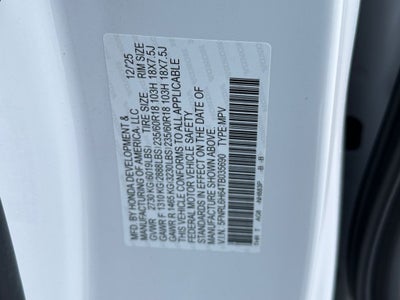 2026 Honda Odyssey EX-L