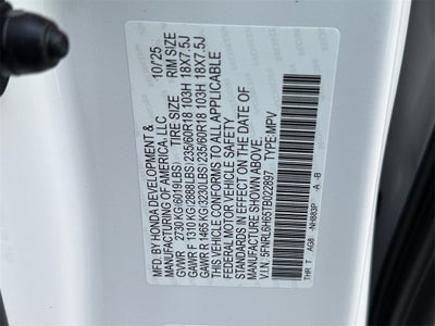 2026 Honda Odyssey EX-L