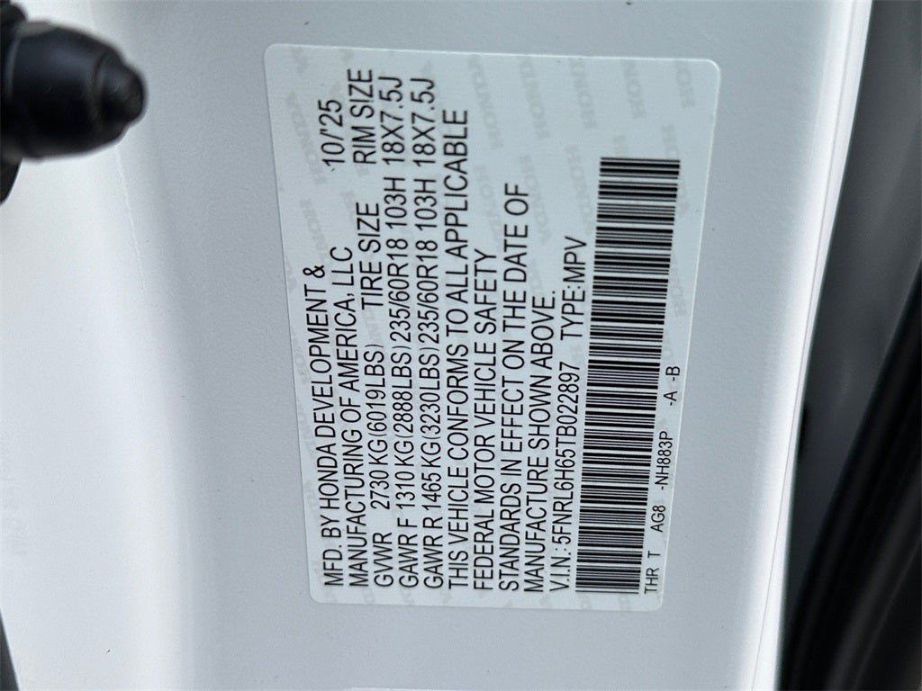 2026 Honda Odyssey EX-L